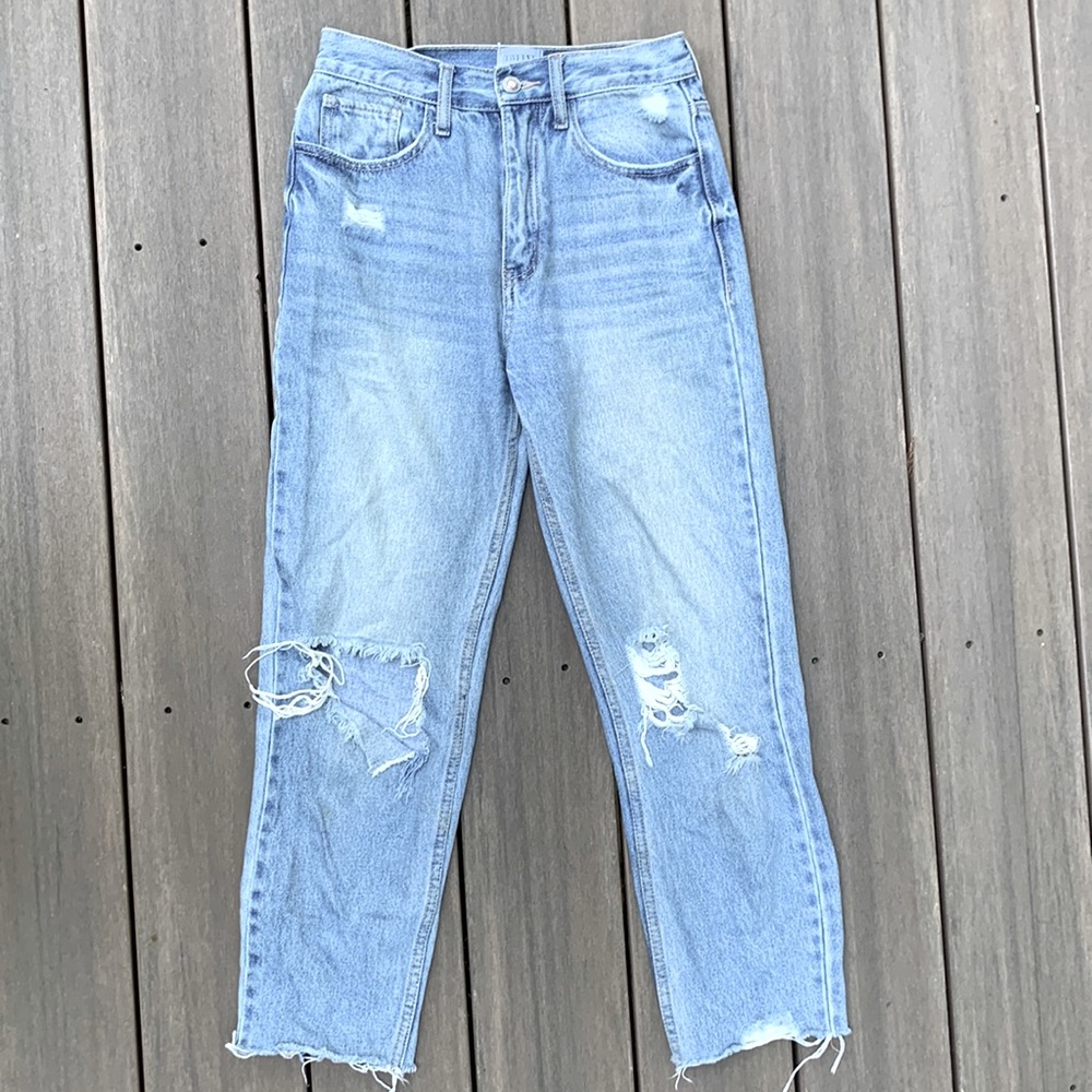 twelve by ontwelfth jeans high waist size 25